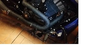 Harley Davidson Night  V Rod Exhaust wrap ep22 [upl. by Gable]