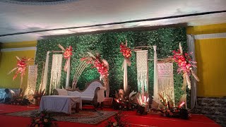 Neha amp Nawal Wedding Reception Setup  House of Events Ranchi [upl. by Donaldson228]