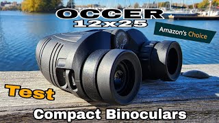 Occer 12x25 Binoculars Great Quality Amazons Choice [upl. by Druci874]