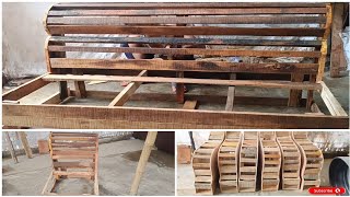 wooden sofa frame part 1 frame [upl. by Nalym37]