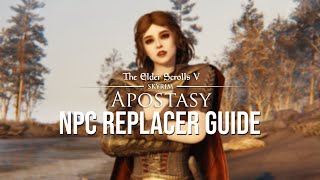 How to Change NPC Replacers in a Modlist  SSEEdit amp xEdit Guide [upl. by Inor]