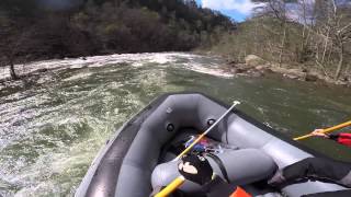 Ocoee River R2 Rafting [upl. by Ahsinroc]