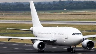 Hifly Royal Air Maroc Airbus A310 at Düsseldorf HD [upl. by Otte157]