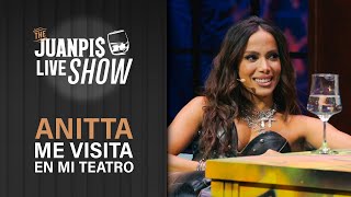 Anitta la diosa de Brasil me visita en mi teatro  The Juanpis Live Show [upl. by Esiled]