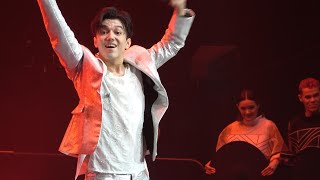 4K Vocal Coach Dimash in Dusseldorf Stranger Concert 1124 [upl. by Mairhpe]