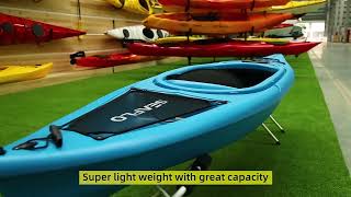 SEAFLO OEM logo color label customizable sit in sea kayak 10ft SF1004BXA100 [upl. by Tnecniv]