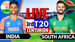 India vs South Africa 3rd T20  Live Cricket Match Today  IND vs SA Live Match Today  IND vs SA [upl. by Guerra863]