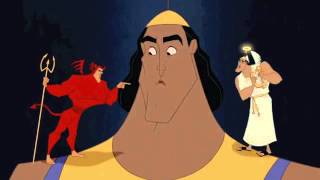 Emperors New Groove 18 Best Movie Quote  Kronks Shoulder Angel and Devil 2000 [upl. by Pence]