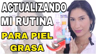 MI ACTUAL RUTINA DE SKINCARE PARA PIEL GRASA PASO A PASO Y POROS ABIERTOS EN LA MAÑANA [upl. by Ignatzia]