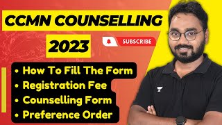 CCMN Counselling 2023 Preference Order  Fee Navigate the Admission Process  Counselling Tips [upl. by Erickson]