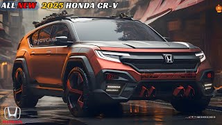 AllNew Honda CRV SUV Set to Debut in 2025  All You Need To Know [upl. by Lody]