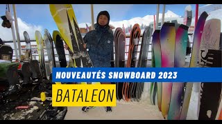 Nouveautés snowboard BATALEON 2023 [upl. by Sass441]