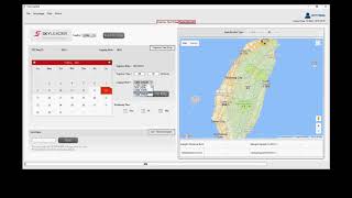 SKYLEADER V20 teaching video  Set the departure time [upl. by Lerak745]