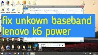 fix baseband issue after flashing stock rom of lenovo k6 powerone sim working only [upl. by Aimik]