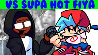 Friday Night Funkin vs Supa Hot Fiya I’m Not a Rapper FNF MODHARD [upl. by Ateval326]