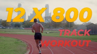 800m Track Repeats for Marathon Training [upl. by Sevein95]