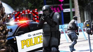 LSPDFR  Day 518  SWAT Juggernaut [upl. by Arremat]