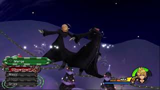 KH2FM Nobody May Cry Roxas Vs Pure Unadulterated Hatred Lvl 1 Crit Larxene [upl. by Nowed]