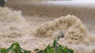 Typhoon Enteng at Wawa Dam [upl. by Annabell571]