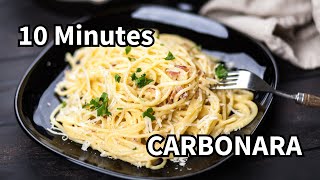 My simple pasta carbonara recipe easy  Special KidsFriendly [upl. by Thrasher]