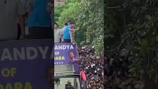 A huge reception for HardikPandya in Baroda 🏆 T20WorldCup Vadodara [upl. by Nesyla]