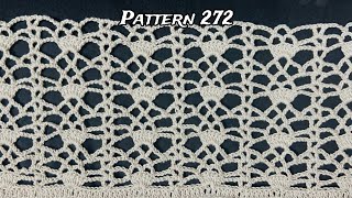 FANTASTIC amp INCREDIBLE crochet pattern 272  Easy crochet pattern  Free crochet  White yarn [upl. by Nima]