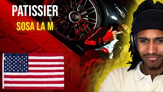 This GERMAN Rapper is Up Next   American Reacts To Sosa La M  Patissier Official Reaction [upl. by Boyes]