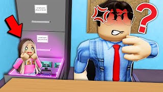 I Built A SECRET GAMING ROOM To Hide From My MEAN BOSS Roblox [upl. by Assirehs]