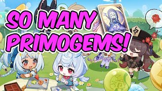 FREE PRIMOGEM EVENTS GALORE [upl. by Eggett]