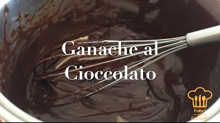 Ganache al Cioccolato  Ricetta Originale  Crema o Glassa al Cioccolato per farcire o Glassare [upl. by Jeromy]