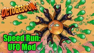 Octogeddon  Mega Black Mamba UFO Mod  Full Game Speedrun [upl. by Yarised]