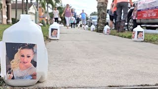 Nicole Baldwin Candlelight Vigil Missing Mother Mount Dora Florida [upl. by Garwin492]