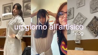 Vlog di una studentessa al liceo artistico🪷 [upl. by Lessig]