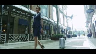 Airwheel SR5 intelligent self drivingfollowing luggagevalise suivi automatiquerobot suitcase [upl. by Alis]