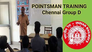 Pointsman Training Me kya kya Hota hai  Point On Track  Rrc Chennai  Pointsman Training  Railway [upl. by Anadroj]