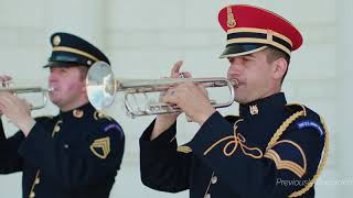 The US Army Trumpet Ensemble Performs quotMansions of the Lordquot [upl. by Nnaeiluj]