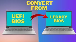 How to Convert UEFI to LEGACY Without Data Loss [upl. by Macgregor]