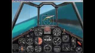 CFS2  紫電改 vs F6F3 [upl. by Shayne]