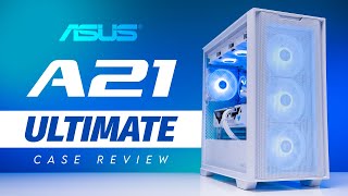 A quotSmallerquot PC Case The ASUS A21 Ultimate PC Case Review [upl. by Raual6]