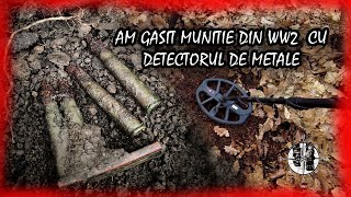 Detectie de metale langa oras  munitie activa din WW2 [upl. by Lohman905]