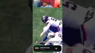 CHISELED ADONIS WK1 NFL GAME HIGHLIGHT COMMENTARY [upl. by Lasala]