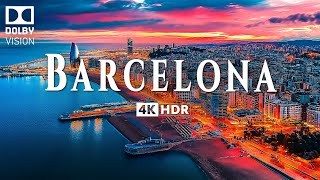 BARCELONA 4K ULTRA HD 60FPS • Breathtaking Cityscapes With Inspiring Cinematic Music [upl. by Hosfmann]