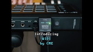 CME Wireless MIDI for USB MIDI with Shook Music  WIDI Uhost amp WIDI Bud Pro [upl. by Derrej]