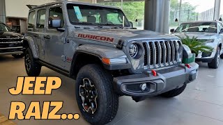 NOVA JEEP WRANGLER RUBICON 2024  EXTERIOR E INTERIOR EM DETALHES [upl. by Whale]