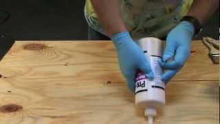 Applying PVA Wood Gluemov [upl. by Gawlas]