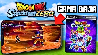 JUEGA Dragon Ball SPARKING ZERO en Tu CELULAR GAMA ULTRA BAJA 😱 [upl. by Adnarem263]