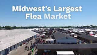 Midwests Largest Flea Market  Shipshewana Indiana [upl. by Nevarc]