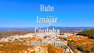 Cinematic  Panoramic Drone Flight  Rute  Iznájar  Córdoba Province  España  Spain [upl. by Saville]