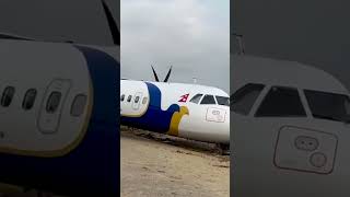 Buddha Air Runway Excursion at Gautam Buddha International Airport [upl. by Nnyrat]