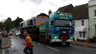 Allelys  66723 road move to Alresford from RAF Odiham [upl. by Zzaj]